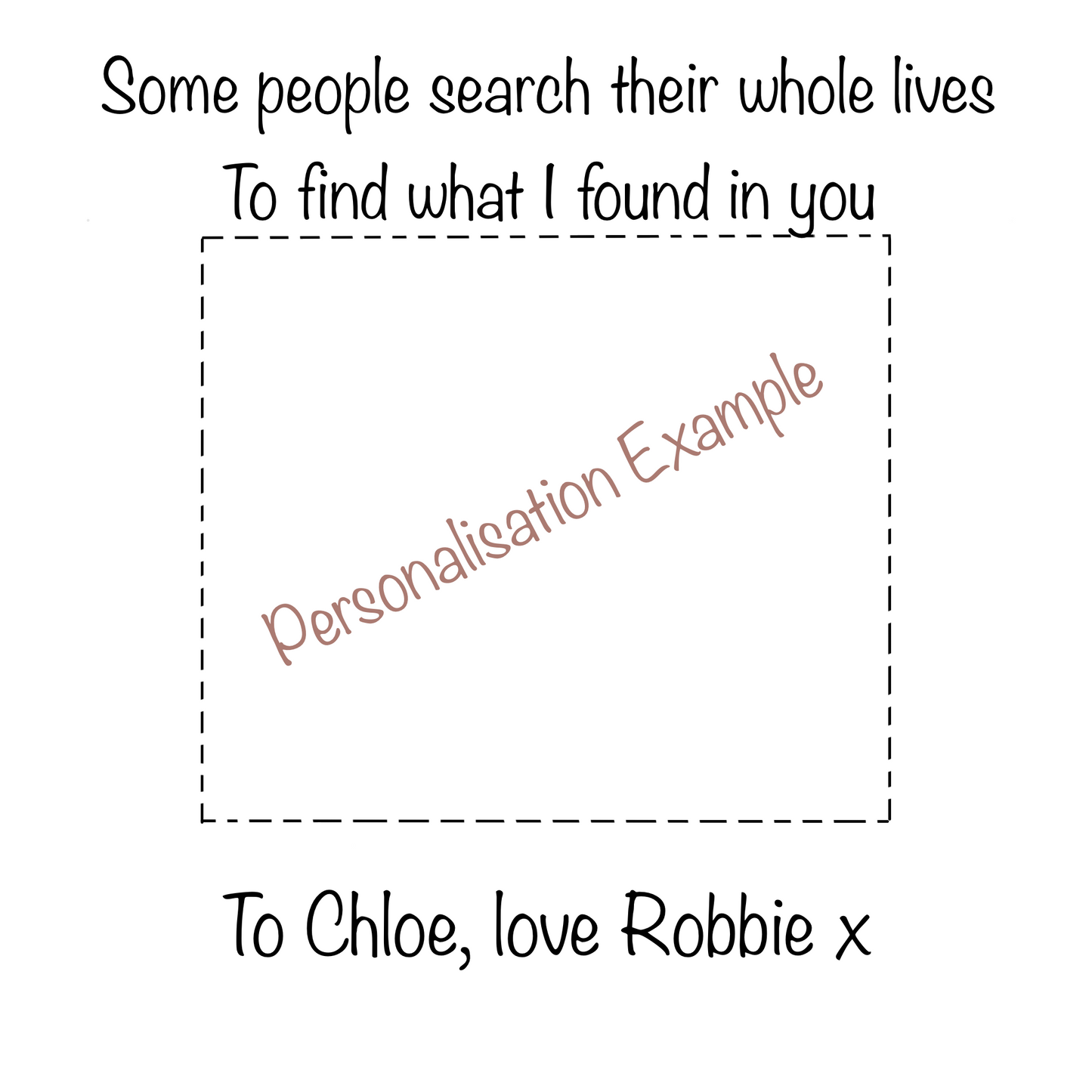 What I found in you Pebble Art