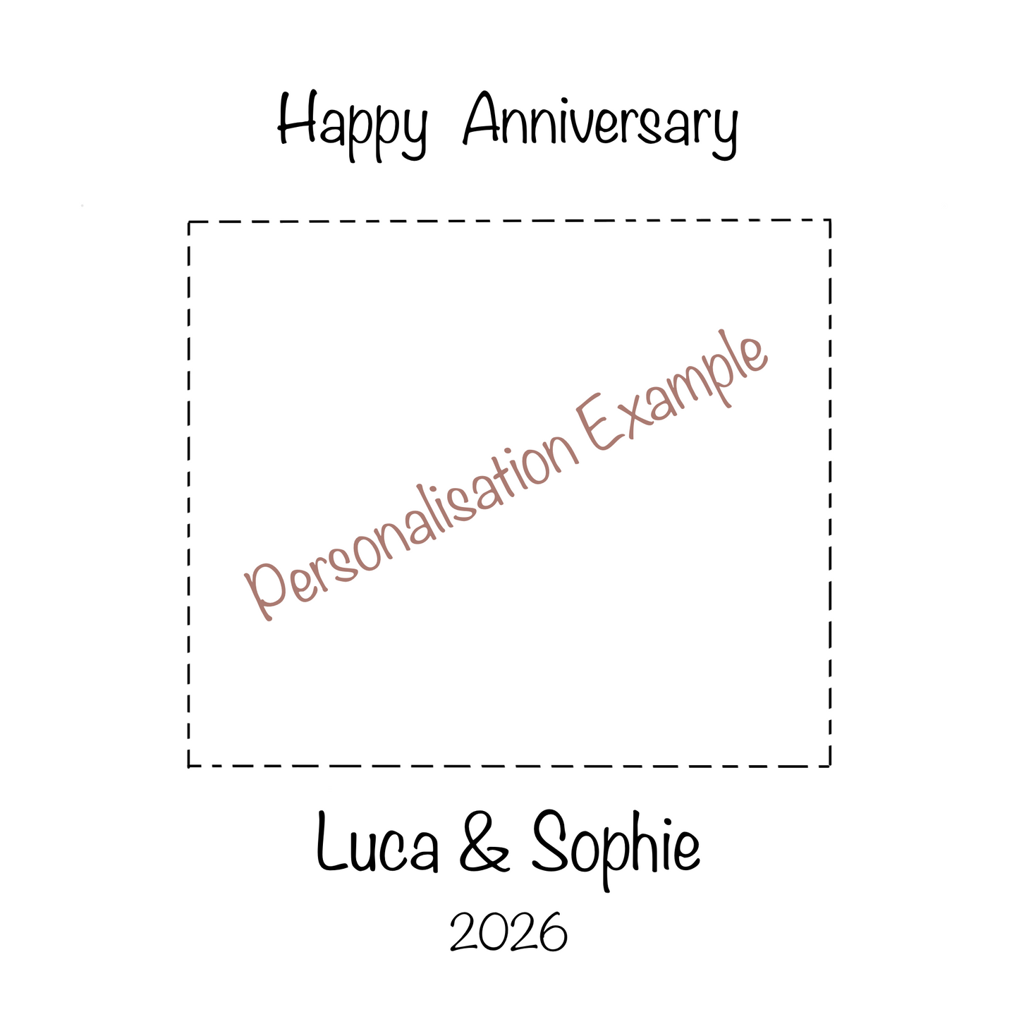 Anniversary Pebble Art