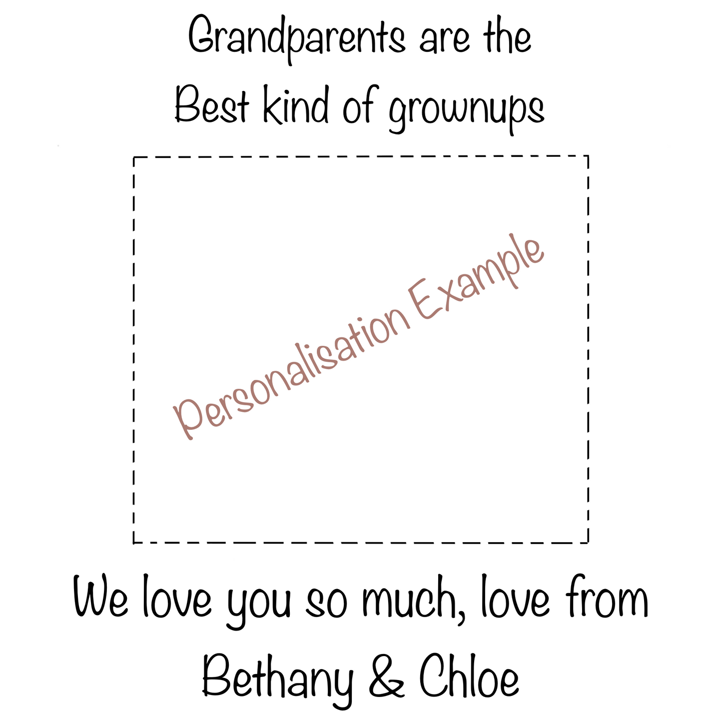 Grandparents Pebble Art