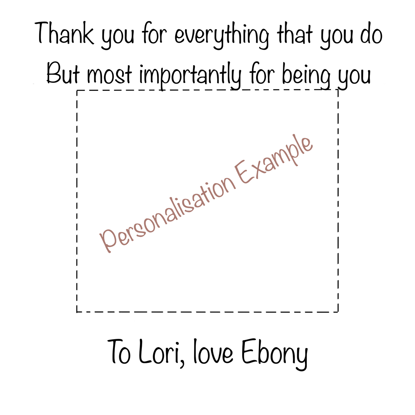 Thank you for everything you do Pebble Art