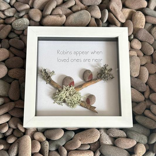 Robin Pebble Art