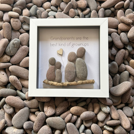 Grandparents Pebble Art