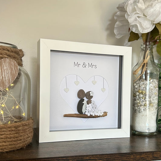 Wedding Pebble Art